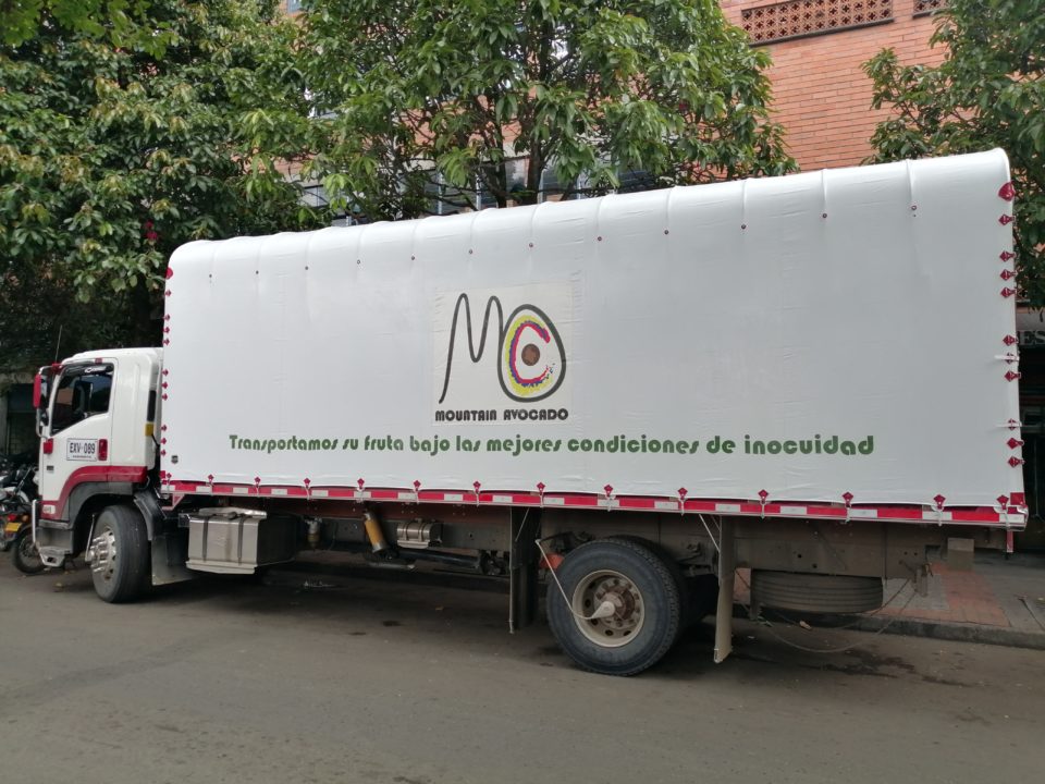 Carpa transporte - Frutas y verduras